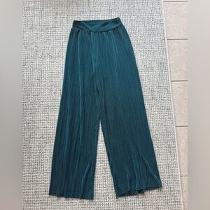 Windsor Teal Wide Leg Pants